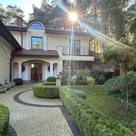 Luxury Villa Indoor Pool Warsaw Magdalenka Kültér fotó