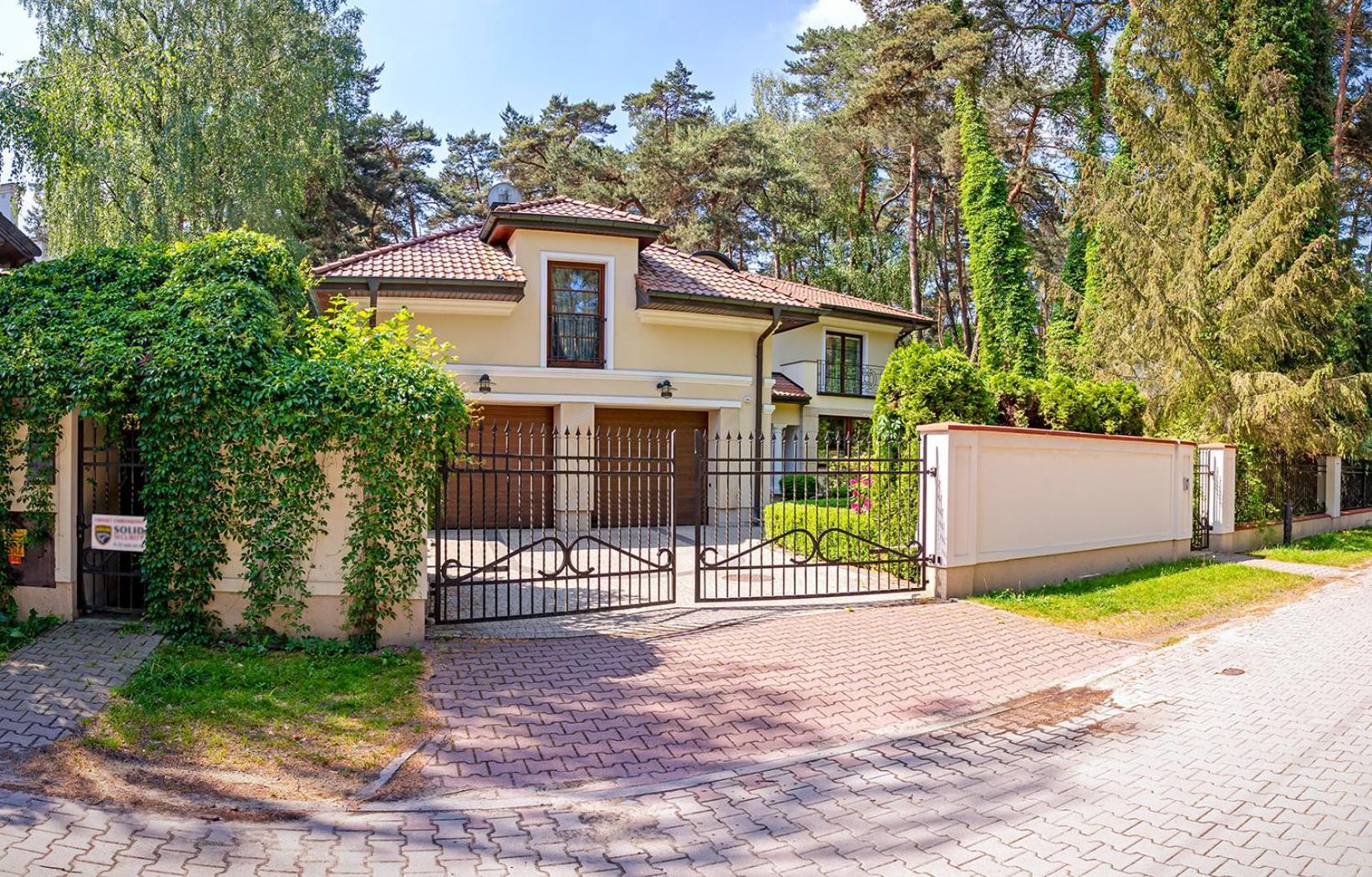 Luxury Villa Indoor Pool Warsaw Magdalenka Kültér fotó