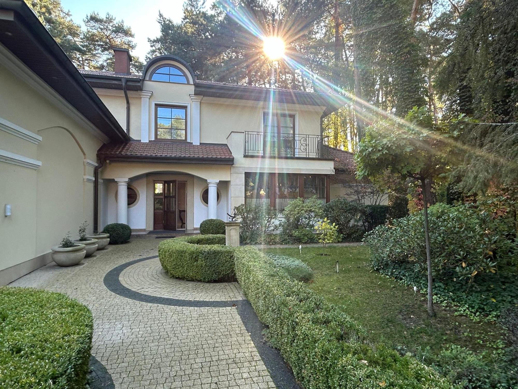 Luxury Villa Indoor Pool Warsaw Magdalenka Kültér fotó